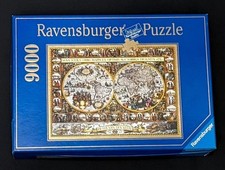 Mappa del Mondo Antico 1611 D.C. Ravensburger 9000 Pezzi      GIÀ MONTATO picture