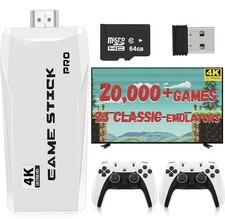 New Retro Game Console, Classic Video Games with 4K HDMI, 20,000+ Games and 23 E picture