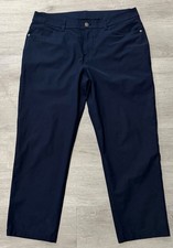 Lululemon Men's 33 x 26 ABC Pants Stretch Blue Commission Warpstreme Trouser picture