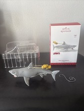 2014 Hallmark Jaws Great White Menace Shark Christmas Ornament picture