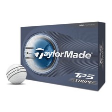 New TaylorMade TP5 Stripe Golf Balls 2 Dozen Alignment Aid Tour Balls picture