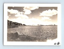 Old Vintage Photo YOSEMITE MOUNTAIN LANDSCAPE LAKE CLOUDS PEAKS SNAPSHOT PIC picture
