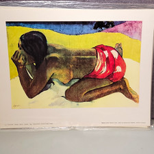 Vintage French Art Prints Lot 5 Renoir Degas Gauguin Bonnard Fernand Hazan Paris picture