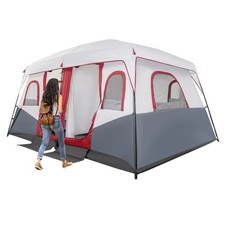 8-12 Person Windproof Waterproof Camping Tent, 14x10ft Large Family Outdoor Tent picture