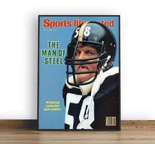 Pittsburgh Steelers Jack Lambert Cover Poster picture