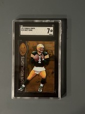1997 Pinnacle Zenith Football Brett Favre SGC 7 picture