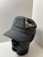 Vintage Oakley Military Cadet Army Cap Hat Women’s Y2K Archive Gorpcore picture