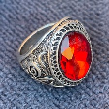 Authentic Stunning Antique Rare Ancient Viking Ring Bronze Artifact picture