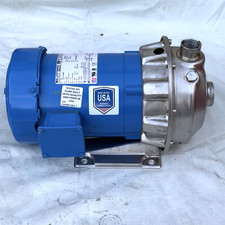 Goulds Xylem 1SN1ECD2 Stainless Centrifugal Water Pump 1HP 3PH Bluffton Motor picture