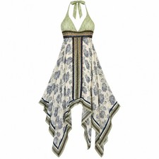 BCBG Max Azria 2006 Silk Sequin Handkerchief Dress Taylor Swift Fairy Y2K Iconic picture