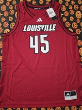Adidas Louisville Cardinals Basketball Jersey Donovan Mitchell Mens Large #45 picture
