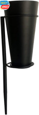 New Designed Metal Grave Vase Flower Holder in Ground Cemetery Vase Grave Decora picture