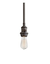 Pottery Barn Classic Pole Pendant Kit Bronze Adjusts From 12”-60”.  NEW Reg $159 picture