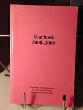 2008-2009 NY Yearly Meeting Religious Society of Friends Yearbook Quaker picture