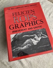 Erotic Art, Irreverent, Surrealistic, Graphic Art, Felician Ropps, 1969, VG. picture