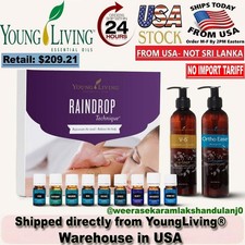 Young Living Raindrop Technique Essential Oil Collection Kit NEW ❗US Seller❗ picture