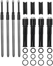 S&S Quickee Pushrod Kit w/ Black Covers Harley-Davidson M8 2017-2024 - 930-0137 picture