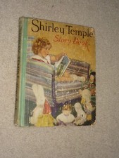 Vtg Shirley Temple Story Book, 1935 Saalfield, Hardcover 23 stories, Dean O'Day picture