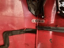 Yanmar Tractor Hood Brackets- Repair And Fix picture