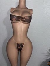 Exotic Dancewear Sexy 2 Piece Set Thong Size S/M picture
