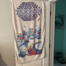 Rare Vintage Zaxxon Beach Towel Sega 1982 Arcade Video Game nice towel picture