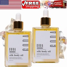 2 Pack GODA Silk Body Oil Women Moisturizing Formula Bath & Shower Oil Smooth US picture