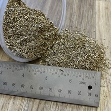 226 grams (1/2 pound) Brass shavings,  , orgonite metal, Resin work picture
