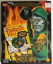 ToyBiz Marvel Famous Cover Doctor Doom 8 Inch Action Figure New Sealed 48206 picture