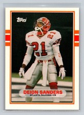 1989 Topps Traded - Deion Sanders #30T Rookie picture