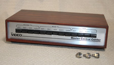 Vintage Mr. Video 3052AW Master Control Center TV VCR Coax Switcher Woodgrain picture