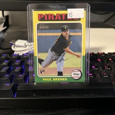 Paul Skenes 2024 Topps Heritage High Number #594 RC Pirates picture