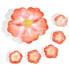 Flower Silicone Resin Moulds 6pcs - 1pc Large Resin Tray Moulds and 5pcs Coas... picture