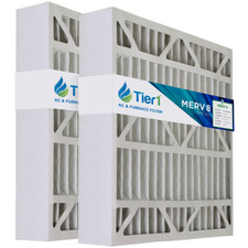 Tier1 Replacement for 20x25x6 Merv 8 Aprilaire AC Furnace Air Filter (2 Pack) picture