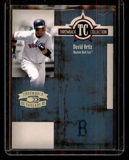 2005 Donruss Throwback Threads David Ortiz Throwback Collection Spectrum #/100 picture