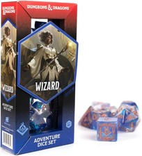 SDZ2002-05B Sirius Dice Dungeons & Dragons Adventure Dice Wizard: Blue picture