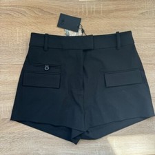 NWT Revolve NBD Briggs Mini High Rise Shorts Black XS picture