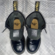 Dr Martens 1460 Black Leather Combat Boots Men’s 7 Grunge Punk AirWair Docs picture
