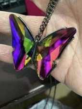 NWT PAPARAZZI BUTTERFLY EFFECT OIL SPILL SET w/ Bonus Earrings (Trusted Seller)  picture