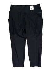 Xersion Women's Black EverUltra 7/8 High Rise Pull On Leggings - 1X Plus picture
