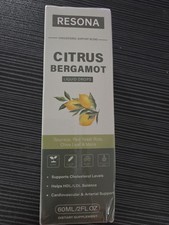 Resona Citrus Bergamot Drops for Cholesterol Levels, HDL/LDL Balance, 2oz / 60ml picture