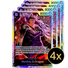 4x Monkey.D.Dragon OP12 One Piece Foil Playset NM #OP12-094 picture
