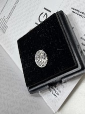 IGI Certified Lab Grown Oval Brilliant Diamond 2.00ct E VS1 EX 9.85x7.23 picture