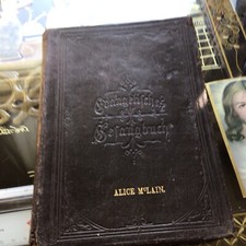 Evangelilches Gefangbuch MIT Vierftimmigen Melodien  Cleveland Berlagshaus 1877 picture
