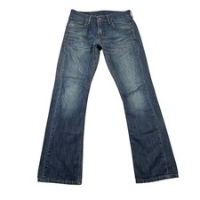 Levis 527 Slim Bootcut Jeans Mens 29x32 (fits 30x32) Denim Medium Wash Cowboy picture