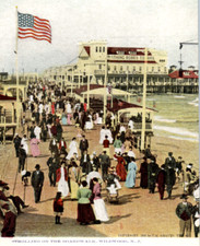 Wildwood NJ Boardwalk Postcard picture