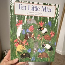 Joyce Dunbar Ten Little Mice Hardcover Picture Book, illus Maria Majewska picture