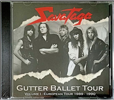 SAVATAGE Gutter Ballet Tour Volume I European Tour 1989 1990 CD SEALED picture