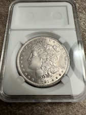 1881 O Morgan Dollar 90% Silver $1 US Coin picture