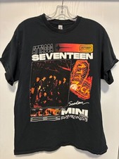 Seventeen SVT Attacca T Shirt Adult Large Black Tee Oct 2021 9th Album K Pop picture