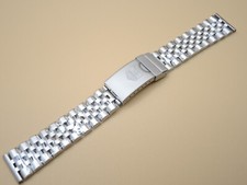 NEW 18MM STAINLESS JUBILEE BRACELET SOLID LINKS TAG HEUER F1 WA1210-WA1219 picture